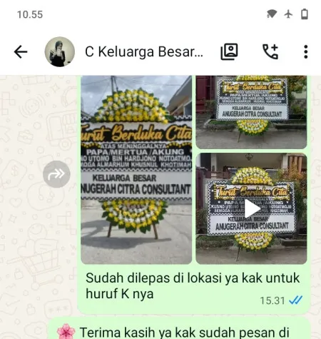 Pengiriman Papan Bunga Duka Cimahi