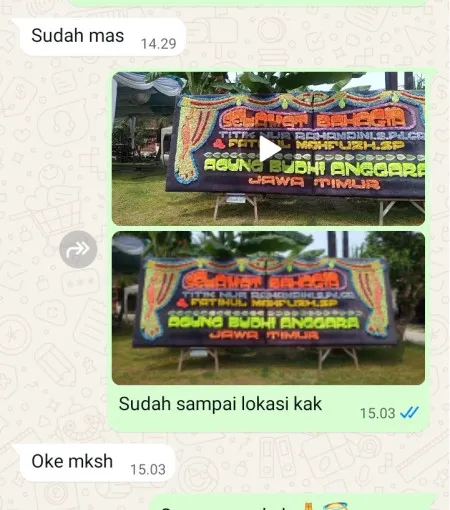 Pengiriman Papan Bunga Cimahi