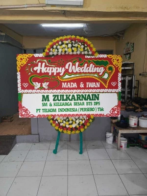Papan Bunga di Cimahi