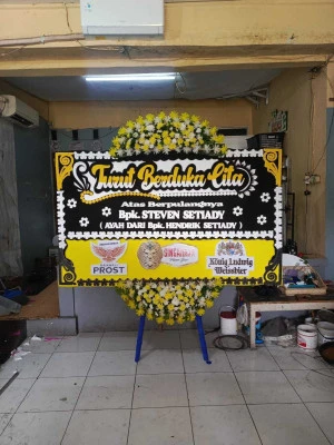 Papan Bunga di Cimahi