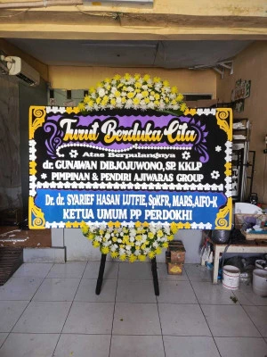 Papan Bunga di Cimahi